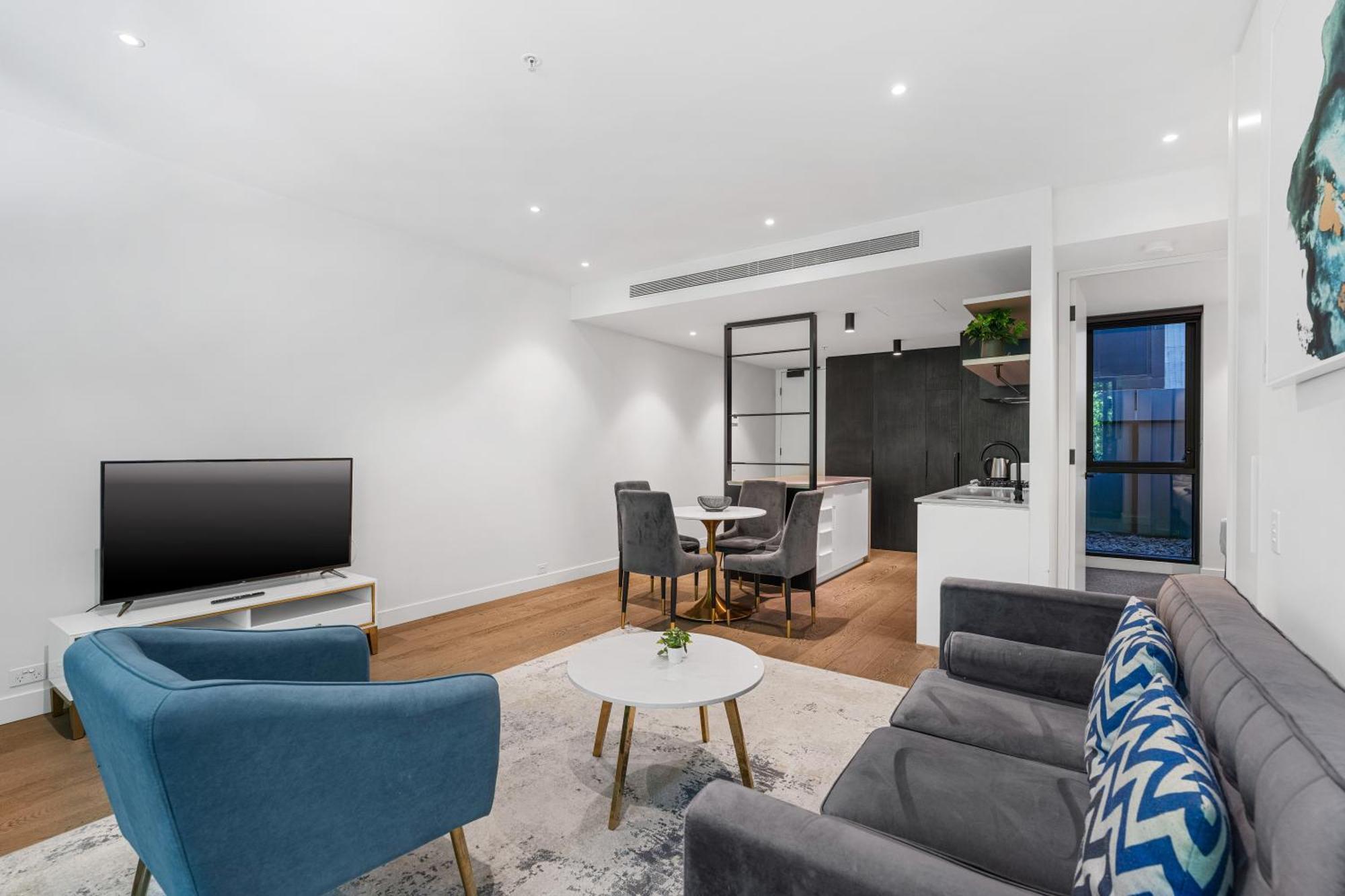 The Eminence Apartments By Cllix Melbourne Exteriér fotografie