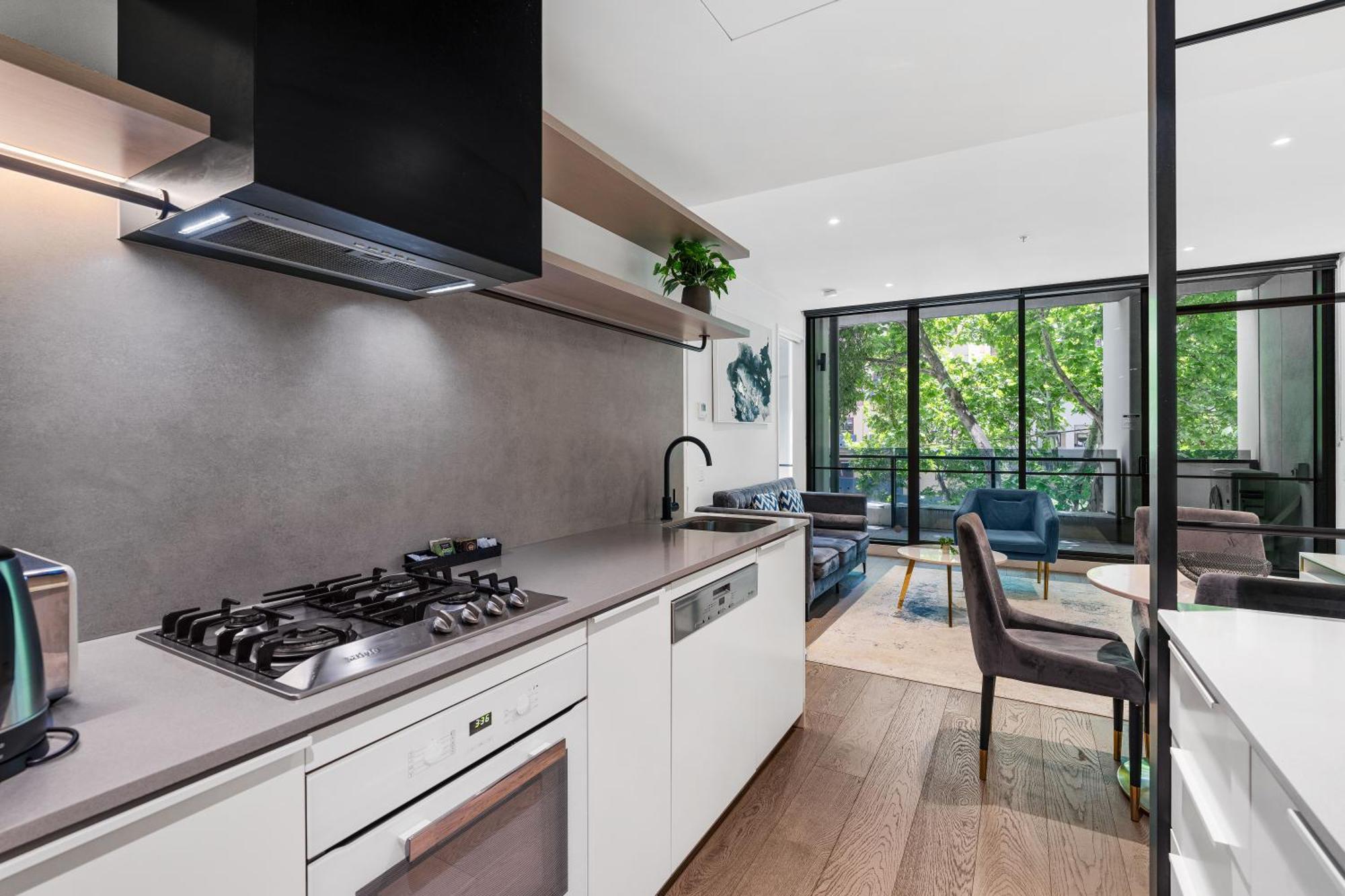 The Eminence Apartments By Cllix Melbourne Exteriér fotografie